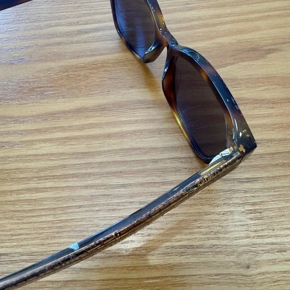 Jimmy Choo Tortoise Glitter Sunglasses  150 Q9W 140 Jimmy Choo Tortoise/Glitter Sunglasses – One Savvy Design  main image 4
